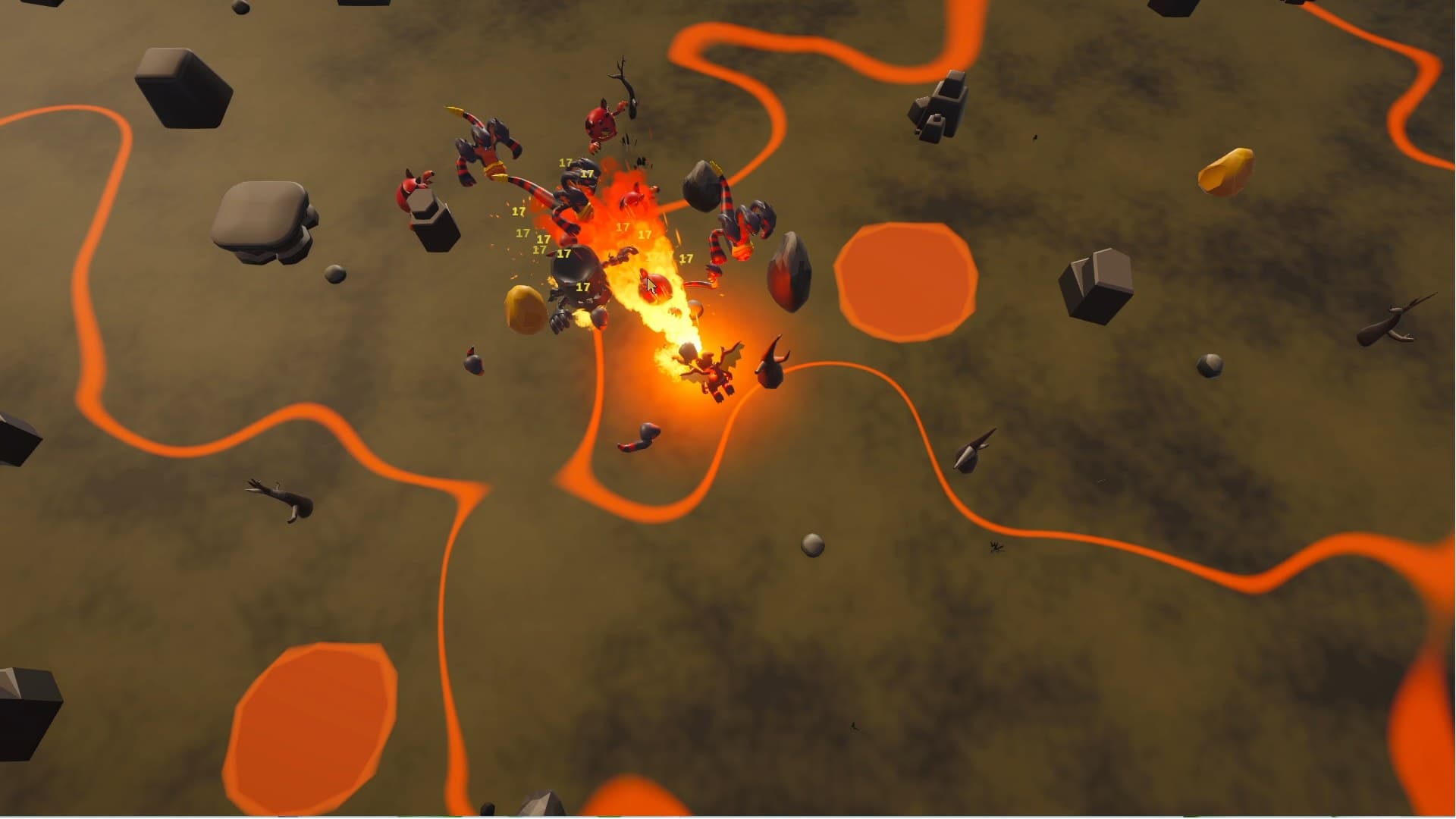 Swarmhold: the lava fields biome