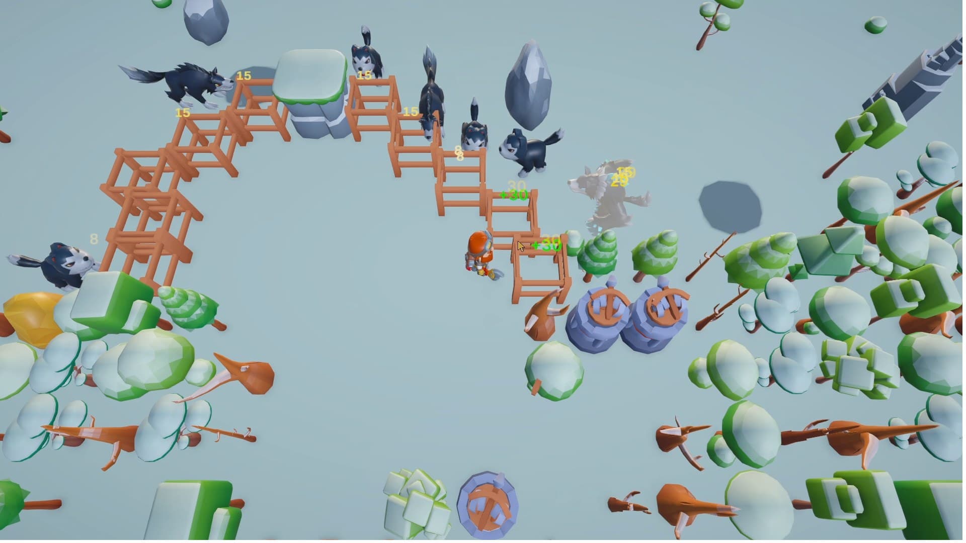 Swarmhold: the snowfield biome